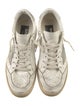 Golden Goose Leather Printed Sneakers