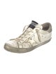 Golden Goose Leather Distressed Accents Sneakers