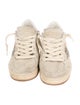 Golden Goose Suede Glitter Accents Sneakers