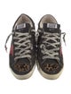 Golden Goose Canvas Animal Print Sneakers