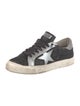 Golden Goose Glitter Colorblock Pattern Sneakers