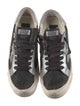 Golden Goose Glitter Colorblock Pattern Sneakers