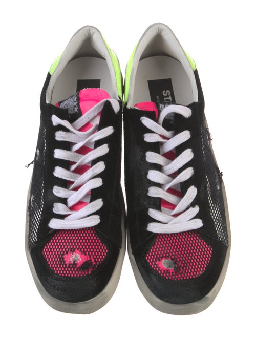 Golden Goose Suede Printed Sneakers