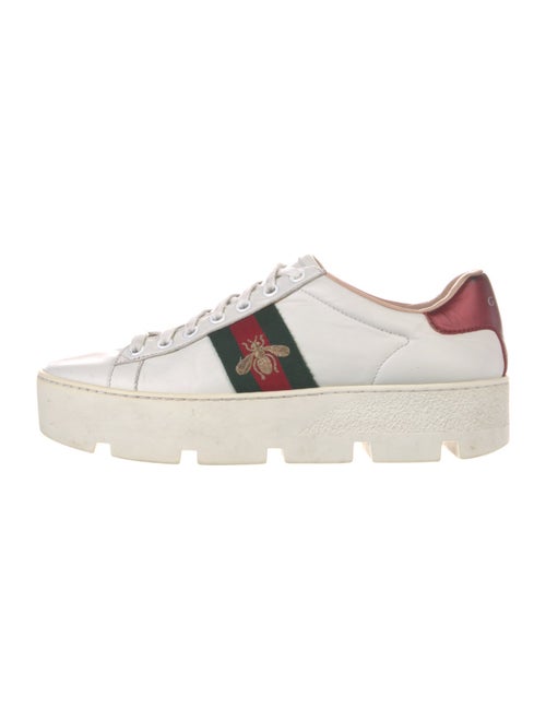 Golden Goose Leather Distressed Accents Sneakers