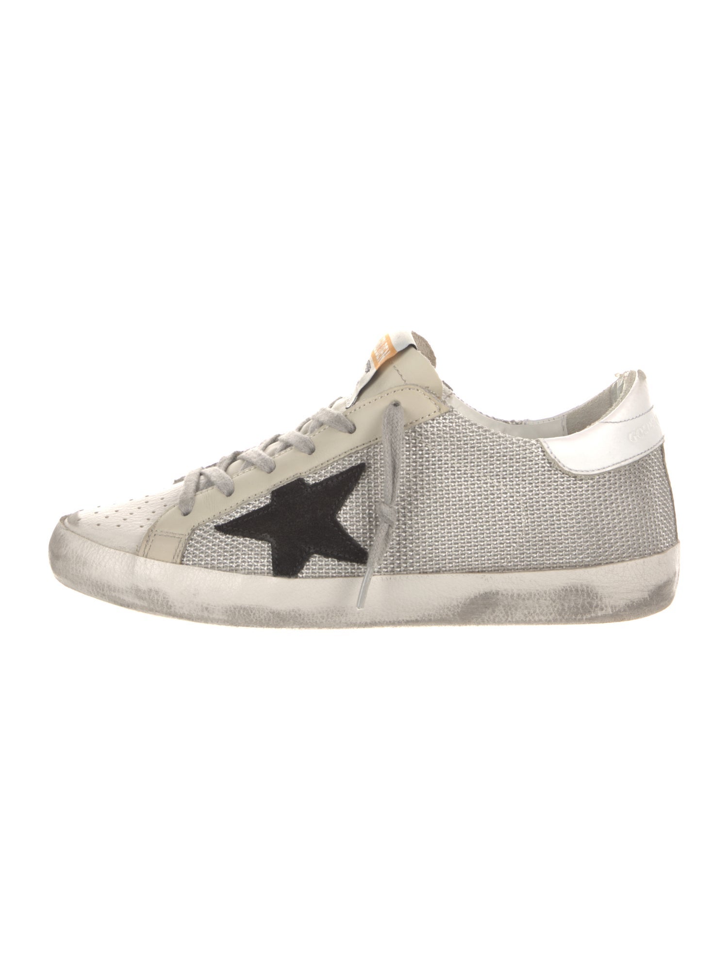 Golden Goose Mesh Graphic Print Sneakers