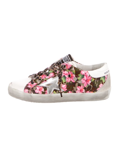 Golden Goose Toddler Girls' Floral Printed Low Top Sneakers