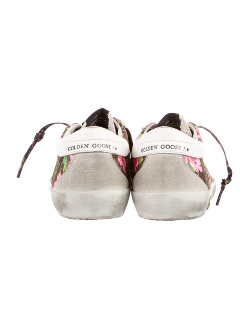Golden Goose Toddler Girls' Floral Printed Low Top Sneakers