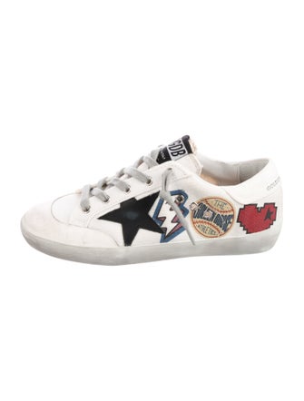 Golden Goose Toddler Boys' Pattern Printed Low Top Sneakers