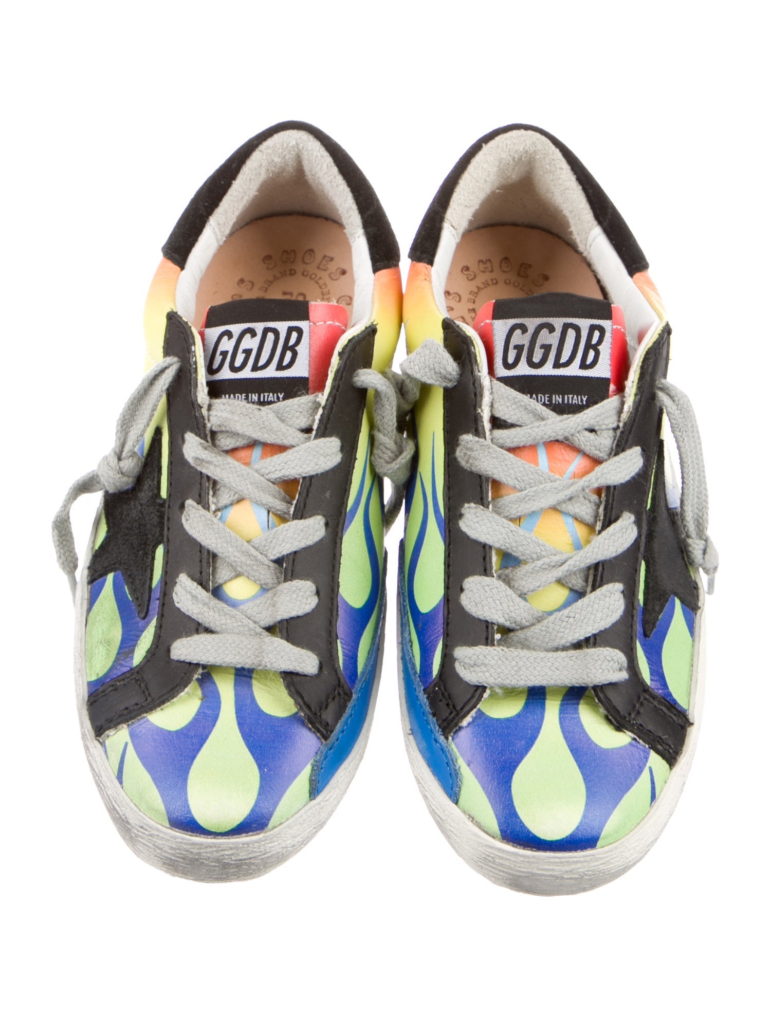 Golden Goose Boys' Leather Low Top Sneakers