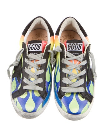 Golden Goose Boys' Leather Low Top Sneakers