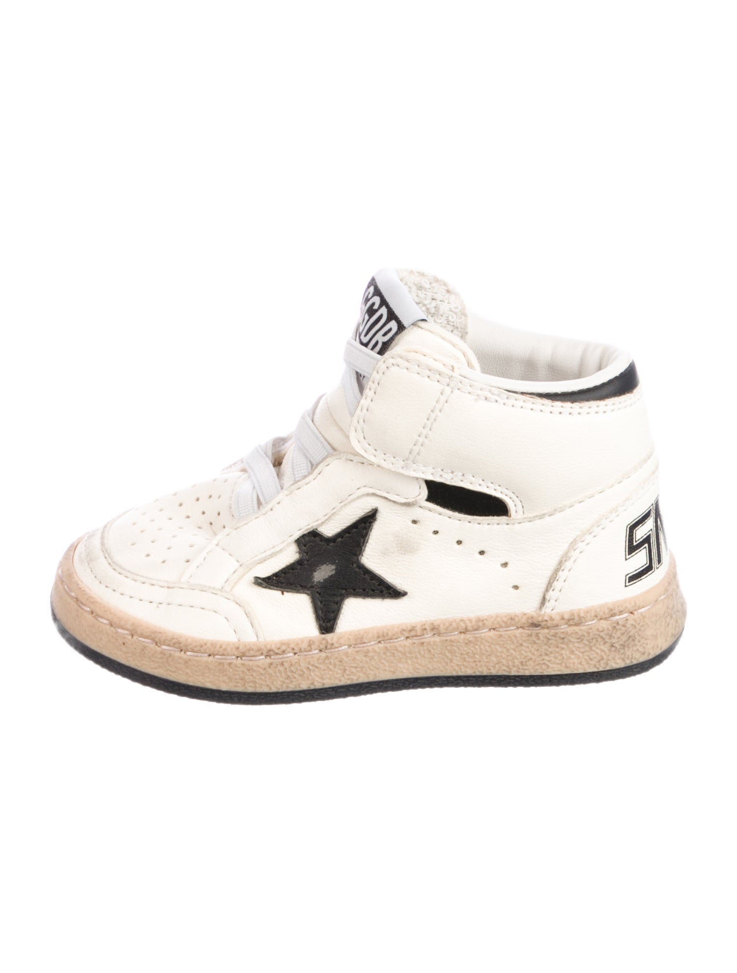 Golden Goose Boys' Leather High Top Sneakers
