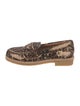 Golden Goose Ponyhair Animal Print Loafers
