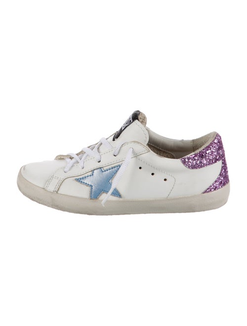 Golden Goose Girls Glitter Low Top Shoes