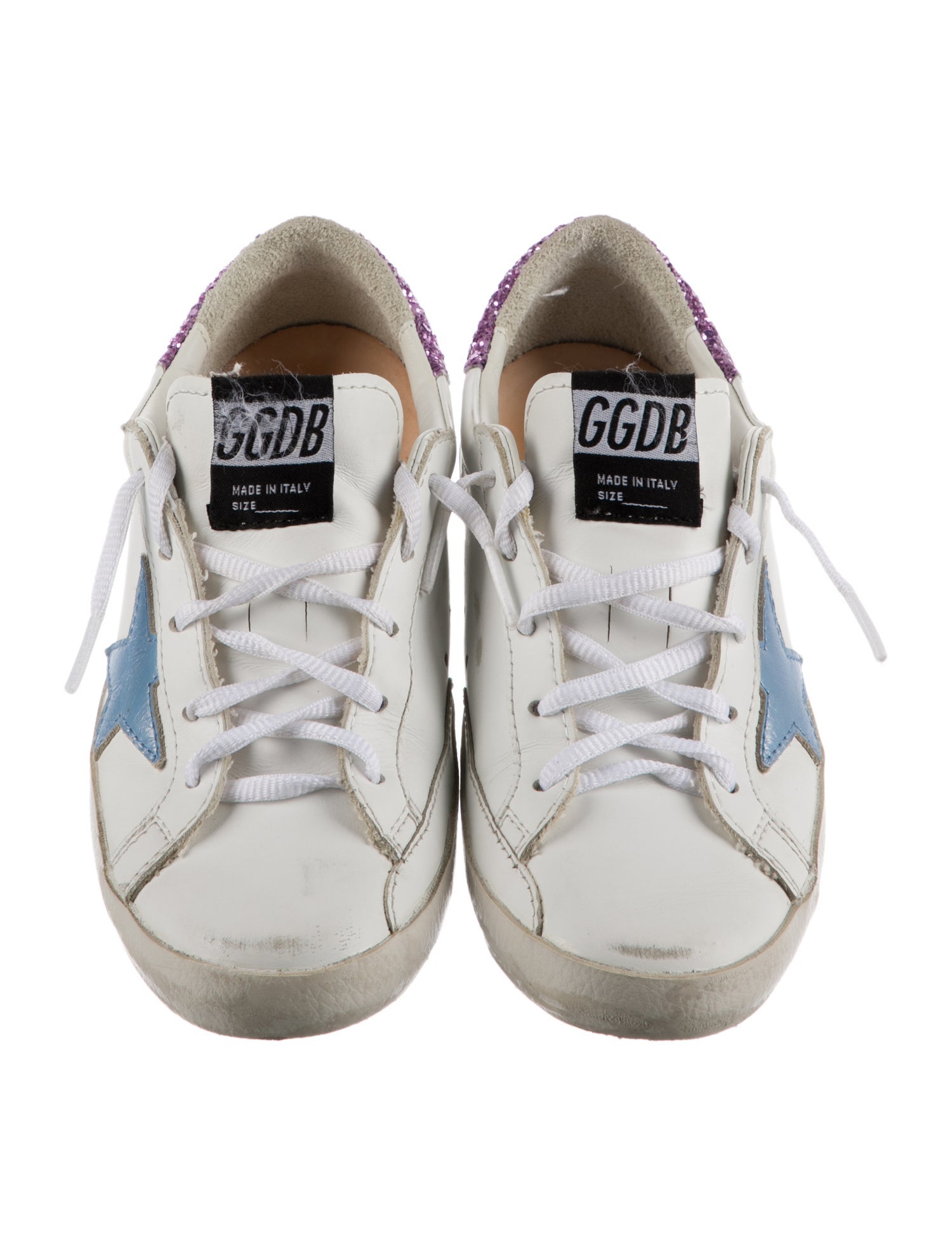Golden Goose Girls Glitter Low Top Shoes