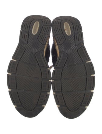 Golden Goose Leather Printed Sneakers