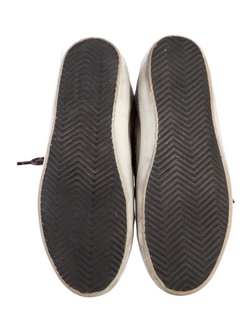 Golden Goose Suede Glitter Accents Sneakers
