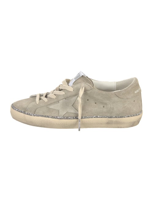 Golden Goose Suede Distressed Accents Sneakers