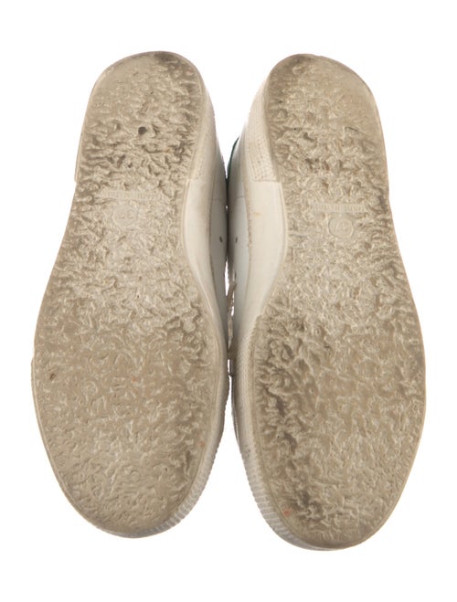 Golden Goose Leather Printed Sneakers