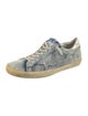 Golden Goose Denim Printed Sneakers