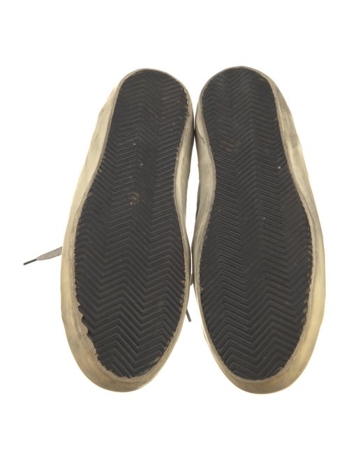 Golden Goose Denim Printed Sneakers