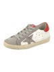 Golden Goose Leather Colorblock Pattern Sneakers