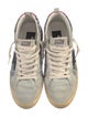 Golden Goose Glitter Colorblock Pattern Sneakers