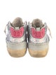 Golden Goose Glitter Colorblock Pattern Sneakers