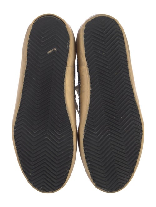 Golden Goose Glitter Colorblock Pattern Sneakers