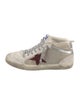 Golden Goose Suede Colorblock Pattern Sneakers
