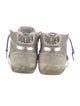 Golden Goose Suede Colorblock Pattern Sneakers