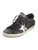 Golden Goose Leather Graphic Print Sneakers