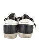 Golden Goose Leather Graphic Print Sneakers