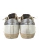 Golden Goose Leather Printed Sneakers
