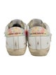 Golden Goose Leather Tie-Dye Print Sneakers