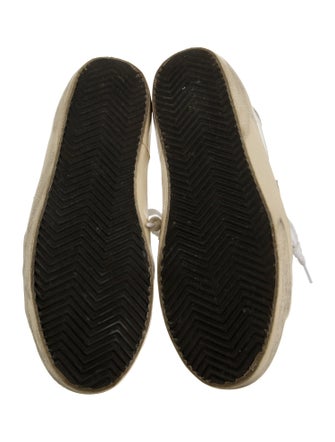 Golden Goose Leather Tie-Dye Print Sneakers