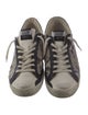 Golden Goose Snakeskin Animal Print Sneakers