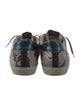 Golden Goose Snakeskin Animal Print Sneakers