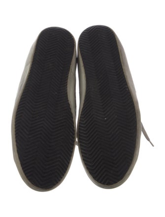 Golden Goose Snakeskin Animal Print Sneakers