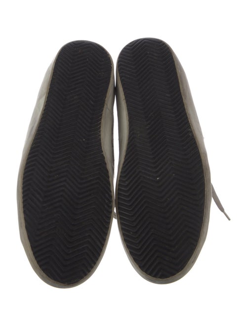 Golden Goose Snakeskin Animal Print Sneakers