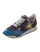 Golden Goose Suede Colorblock Pattern Sneakers