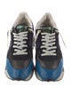 Golden Goose Suede Colorblock Pattern Sneakers