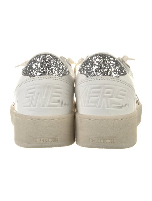 Golden Goose Leather Distressed Accents Sneakers