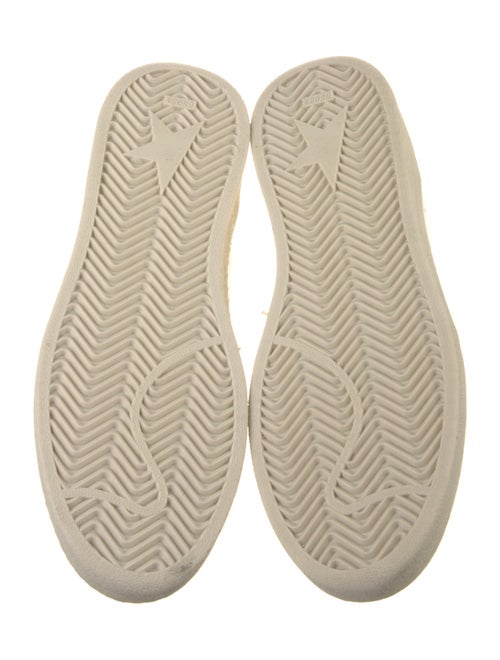 Golden Goose Leather Distressed Accents Sneakers