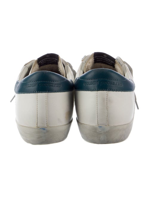 Golden Goose Leather Distressed Accents Sneakers