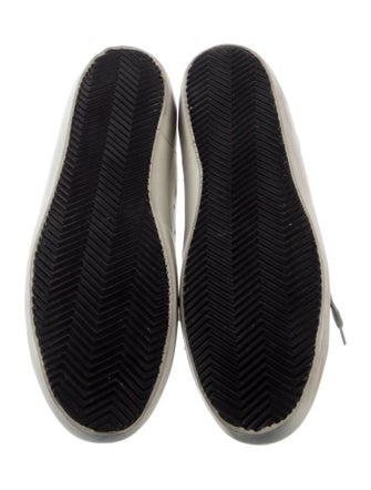 Golden Goose Leather Distressed Accents Sneakers