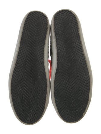 Golden Goose Glitter Printed Sneakers