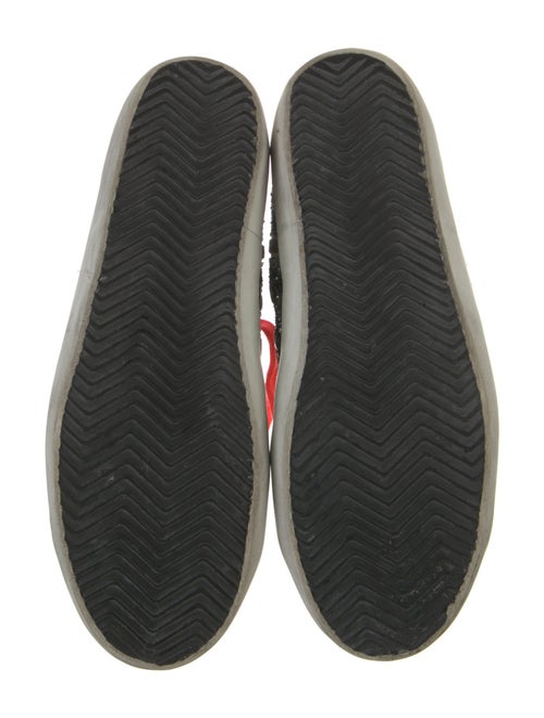 Golden Goose Glitter Printed Sneakers