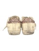 Golden Goose Leather Glitter Accents Sneakers