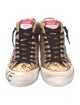 Golden Goose Sequins Printed Sneakers