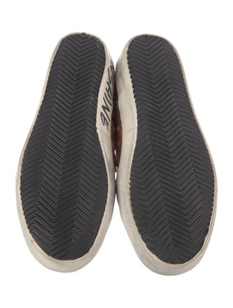 Golden Goose Sequins Printed Sneakers
